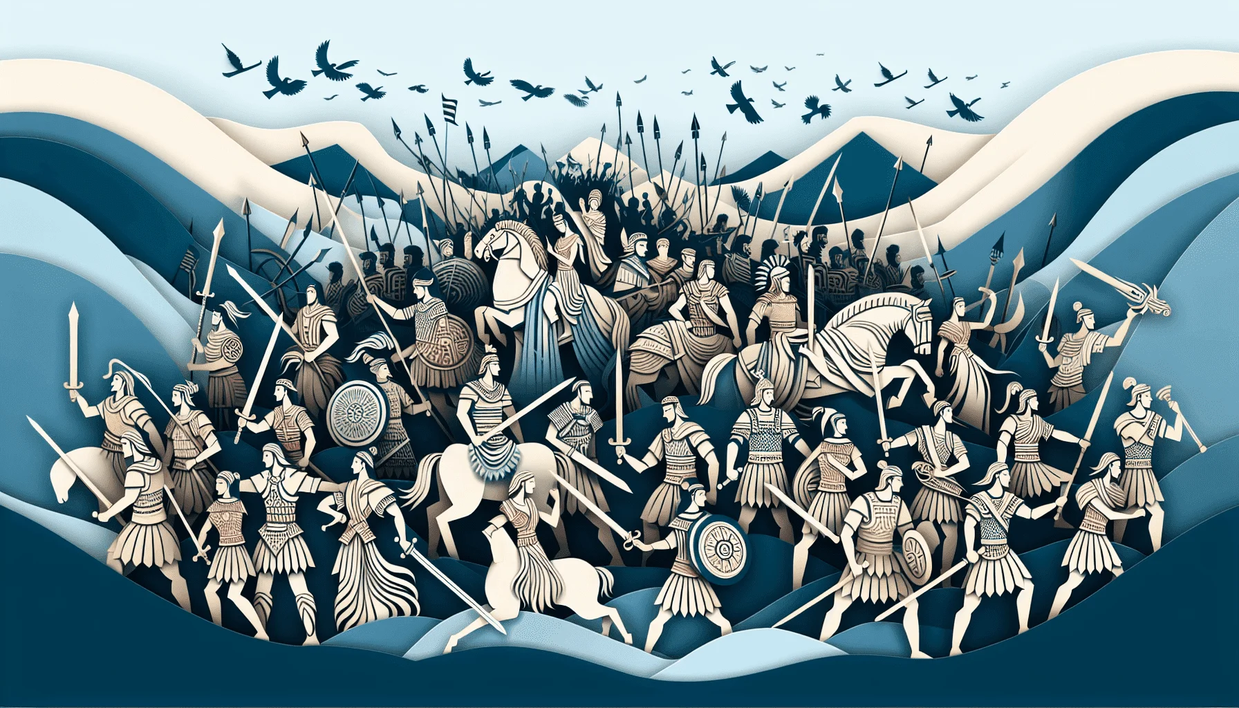 Arjuna Visada Yogah - There are many other heroes, too, who are willing to lay down their lives for my sake. They are all well-equipped with various weapons and are experienced in the art of warfare.