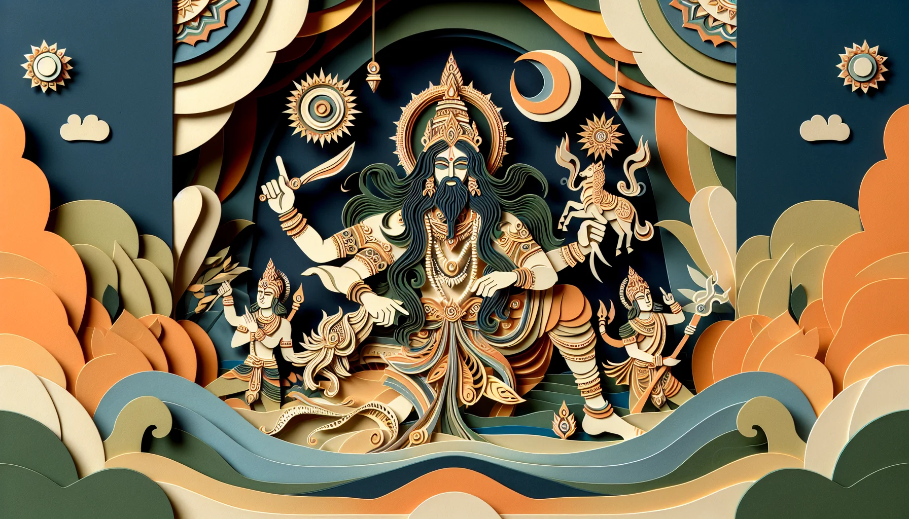 Visvarupa Darsana Yogah - Do not be disturbed or bewildered by seeing this terrible form of Mine. With a fearless and joyful heart, behold My human form again.