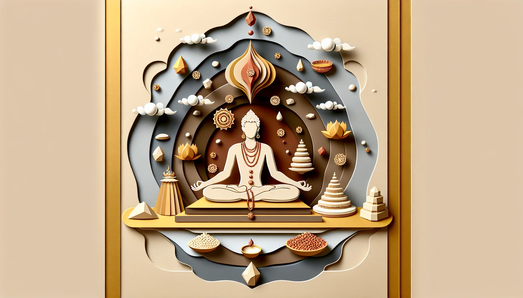 Dhyana Yogah - The yogi whose mind is satisfied with knowledge and wisdom, who is unwavering, and has conquered the senses, is regarded as one who sees equally a clod, a stone, and gold.